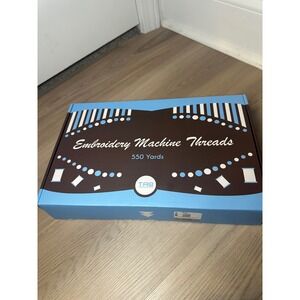 Tao Together As One 40 Spool Embroidery Machine Thread Set 550 Yards